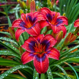 Лилейник Солар Вин купить по цене от 329р. в интернет-магазине «Посадика» с доставкой почтой в в Балахнае и по всей России – [изображение №1].