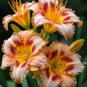 Лилейник Чанг Династи купить по цене от 699р. в интернет-магазине «Посадика» с доставкой почтой в в Балахнае и по всей России – [изображение №1].