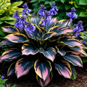 Хоста Пайн Эхо купить по цене от 699р. в интернет-магазине «Посадика» с доставкой почтой в в Балахнае и по всей России – [изображение №1].